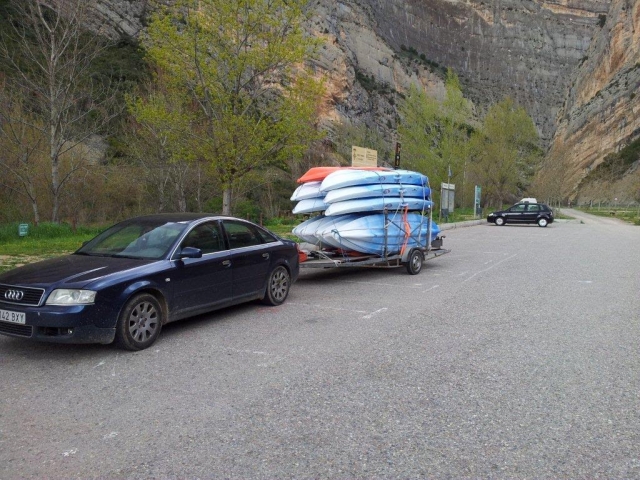  Trasferimento in kayak 